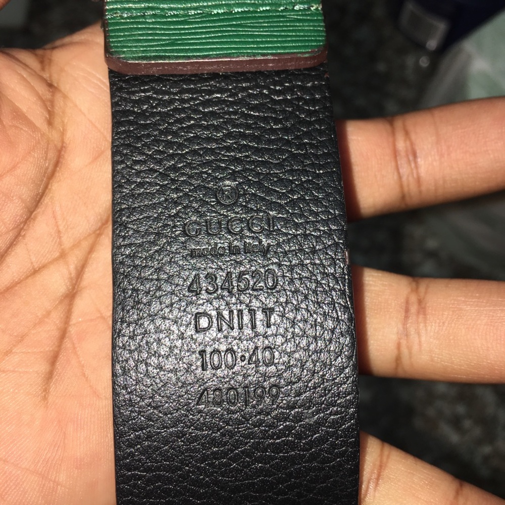 Gucci Snake Belt
